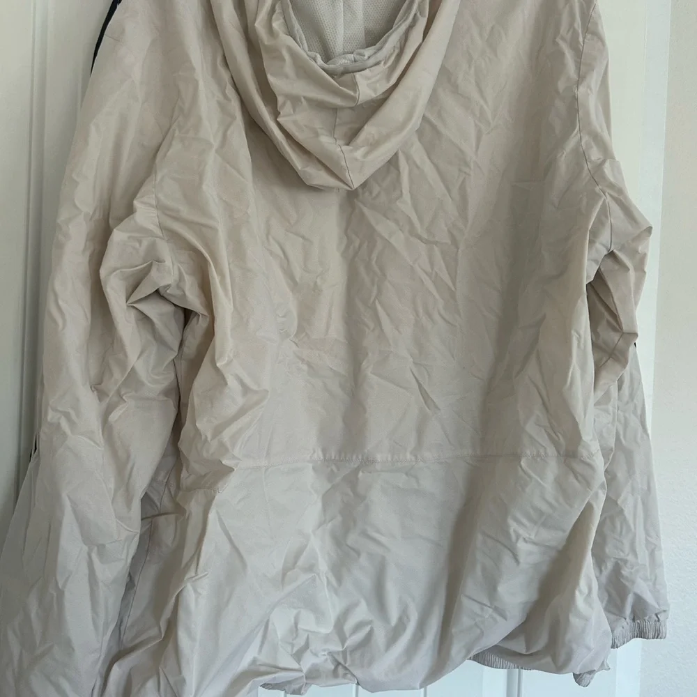Adidas White Windbreaker Jacket - Picture 4 of 6